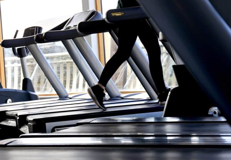 Osprey Hotel Gym Women on Treadmill