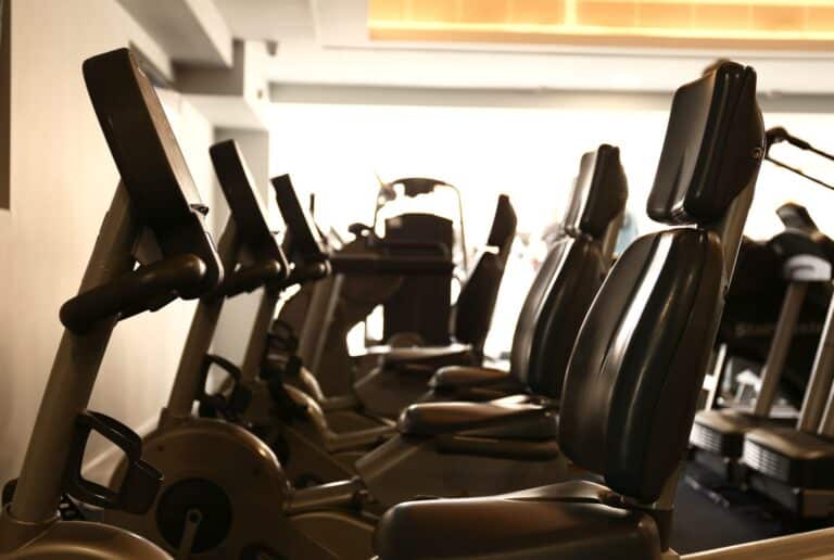 Osprey Hotel Gym seated bike machine