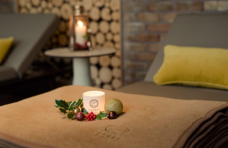 Ospre Spa Thermal Suite Christmas Candle