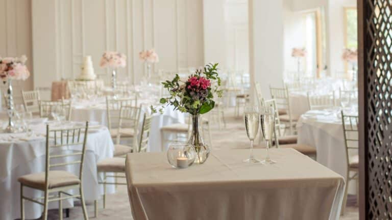 Osprey Hotel Flowers On Table