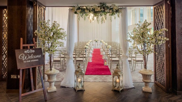 Osprey Hotel Wedding Civil Cermony Enterance