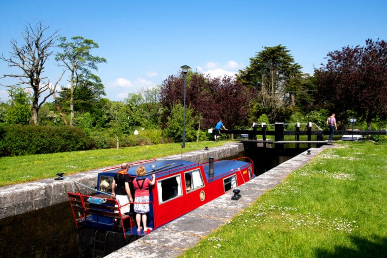 Barge on Canal