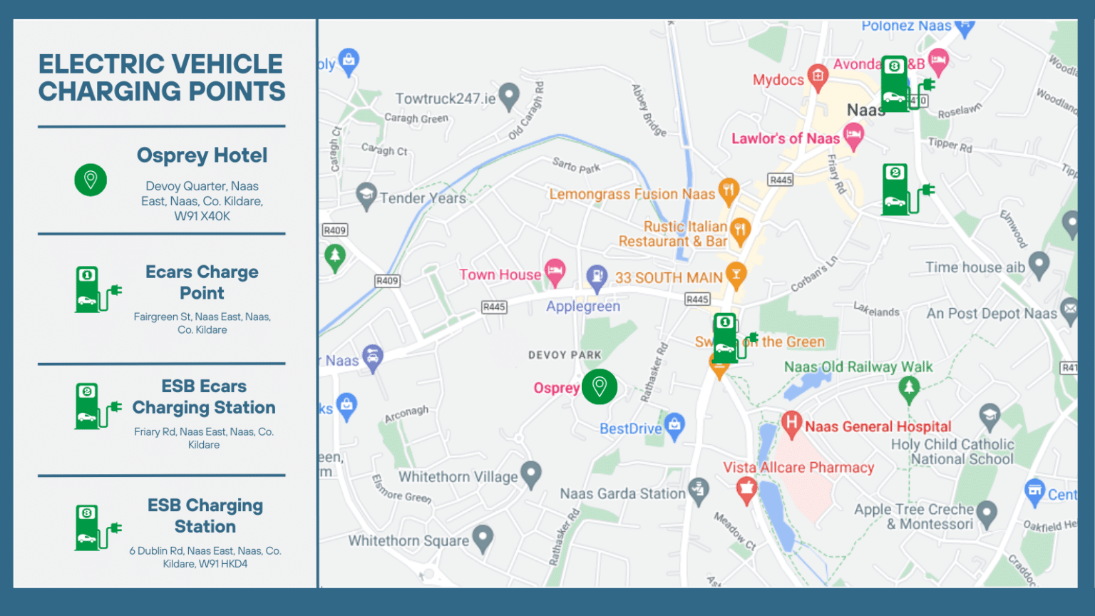 Sustainability Osprey Hotel Naas Co. Kildare Osprey Hotel