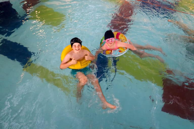 Children in Osprey Hotel Swimming pool