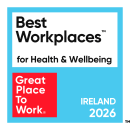 Best Workplaces for Health & Wellbeing 2026 badge