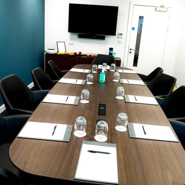 Meeting Room at Osprey Hub set for 10 people
